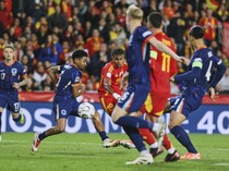 Video Saling Balas Gol di Laga Spanyol Vs Belanda