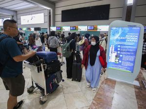 Suasana Bandara Soekarno-Hatta Mulai Dipadati Pemudik