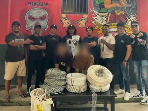 Dua Buruh Ditangkap gegara Curi 6 Rol Kabel Tembaga di Labuan Bajo Dua Buruh Ditangkap gegara Curi 6 Rol Kabel Tembaga di Labuan Bajo
