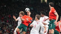 Denmark jadi tim ketiga paling sering kalahkan Ronaldo tiga kali (Getty)