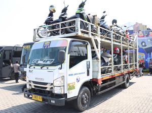 Senangnya Pemudik Ikut Valet Ride Polda Jateng: Ongkos Mudik Jadi Murah Senangnya Pemudik Ikut Valet Ride Polda Jateng: Ongkos Mudik Jadi Murah