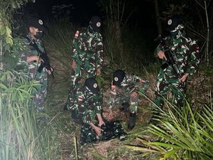 TNI Temukan 1 Kg Sabu di Perbatasan RI-Malaysia, Terduga Pemilik Kabur