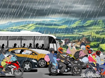 Cuaca Pelik Menjelang Mudik