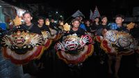 Jelang Nyepi, Warga Kediri Gelar Tradisi Okokan