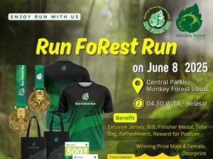 Monkey Forest Ubud Run 2025, Ajak Berlari Susuri Alam yang Menenangkan Monkey Forest Ubud Run 2025, Ajak Berlari Susuri Alam yang Menenangkan