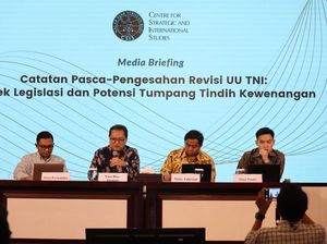 CSIS Beberkan Masalah UU TNI: Kurang Transparan dan Tumpang-Tindih CSIS Beberkan Masalah UU TNI: Kurang Transparan dan Tumpang-Tindih