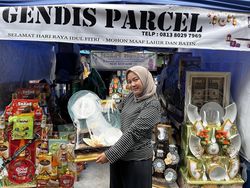 Sepekan Jelang Lebaran Penjualan Parsel Cikini Mulai Naik