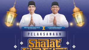 Walkot Rico Waas Bakal Salat Idul Fitri di Lapangan Merdeka Medan