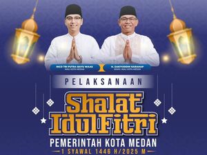 Walkot Rico Waas Bakal Salat Idul Fitri di Lapangan Merdeka Medan