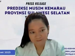 BMKG Prediksi Awal Musim Kemarau di Sulsel Mei 2025, Begini Peta Wilayahnya
