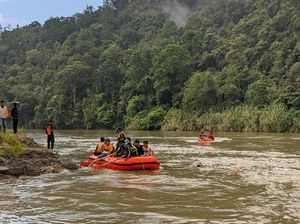 Tim SAR Masih Cari Kayla Remaja yang Tenggelam di Sungai OKU Selatan