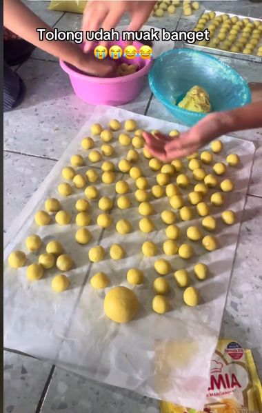 5 Kejadian Zonk Netizen saat Membuat Nastar hingga Kue Seroja untuk Lebaran