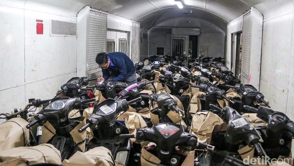 7.424 Sepeda Motor Diberangkatkan Program Motis 2025