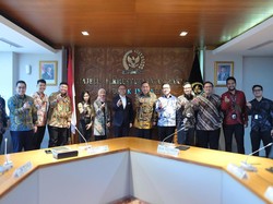 Dirut BEI Kunjungi MPR, Bahas Penguatan Regulasi Perdagangan Karbon