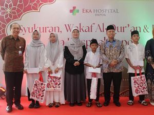 Eka Hospital Depok Gelar Syukuran & Wakafkan 1.000 Al-Quran di Ramadan