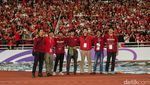 Isyana Sukses Panaskan GBK Sebelum Kick Off Indonesia Vs Bahrain