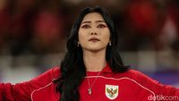Isyana Sukses Panaskan GBK Sebelum Kick Off Indonesia Vs Bahrain
