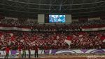 Isyana Sukses Panaskan GBK Sebelum Kick Off Indonesia Vs Bahrain