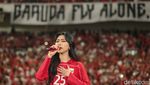 Isyana Sukses Panaskan GBK Sebelum Kick Off Indonesia Vs Bahrain