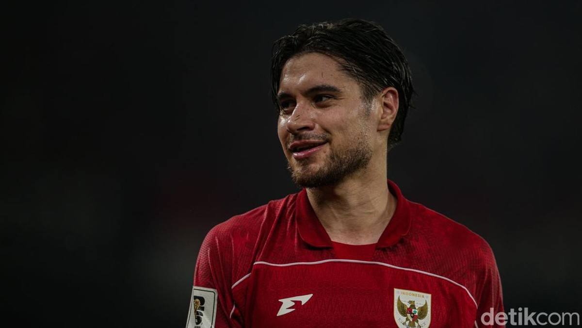 Kevin Diks dengan kostum Timnas Indonesia. (Foto: Rifkianto Nugroho/detikcom)
