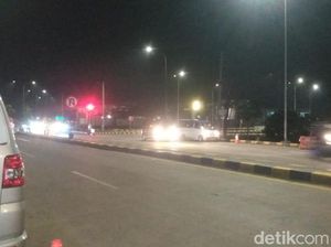 H-5 Lebaran, Arus Mudik di Exit Tol Bocimi Sukabumi Ramai Lancar
