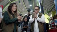 Momen Menkomdigi Cek Kesiapan Jaringan di Jalur Mudik Kereta Api