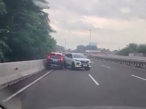 Ternyata Begini Cerita di Balik Insiden Senggolan Pajero-Fortuner di Tol Ternyata Begini Cerita di Balik Insiden Senggolan Pajero-Fortuner di Tol