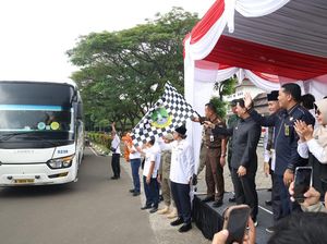 Pemprov Banten Berangkatkan 1.260 Pemudik Gratis ke 5 Provinsi