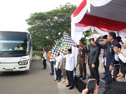 Pemprov Banten Berangkatkan 1.260 Pemudik Gratis ke 5 Provinsi
