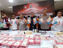 Penyelundupan 93 Kg Sabu asal Malaysia Digagalkan di Perairan Bintan