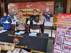 Simpan 52 Kg Bahan Peledak, Warga Purworejo Ditangkap Polisi Simpan 52 Kg Bahan Peledak, Warga Purworejo Ditangkap Polisi