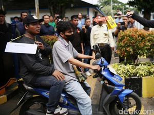 Potret Prarekonstruksi Tewasnya Mahasiswa UKI Potret Prarekonstruksi Tewasnya Mahasiswa UKI