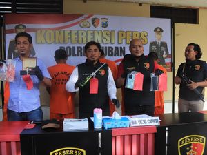 Komplotan Maling Rumah Kosong 20 TKP di Tuban Digulung