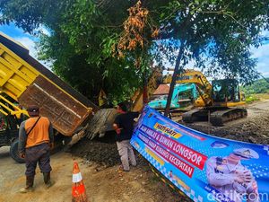 Hadapi Lebaran, Jembatan Alternatif Cidadap Siap Dilintasi Dua Hari Lagi