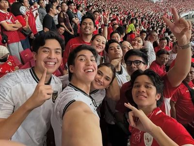 Verrell Bramasta-Fuji dan Deretan Selebritas Happy Indonesia Taklukkan Bahrain