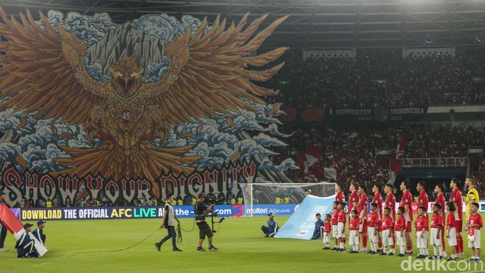 Timnas Indonesia Indonesia berhasil mengalahkan Bahrain 1-0 dalam matchday kedelapan Grup C Kualifikasi Piala Dunia 2026 zona Asia. Ole Romeny menjadi pencetak gol di Stadion Utama Gelaora Bung Karno, Selasa (25/3/2025) malam WIB.