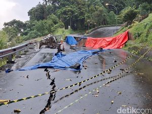 Akses Baru Bakal Dibangun Gantikan Jalan Longsor di Batutulis Bogor Akses Baru Bakal Dibangun Gantikan Jalan Longsor di Batutulis Bogor