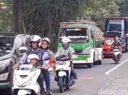 Arus Mudik di Gentong Tasikmalaya Meriah, Rest Area SPBU Ramai