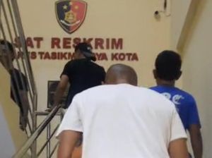 Dua Pria Diamankan Buntut Kisruh di Kantor Ojol Tasikmalaya