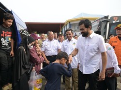 Perdana, Mualem Lepas 542 Pemudik Gratis Lewat Jalur Darat