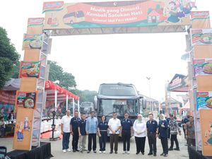 Menaker Lepas Mudik Bersama 11 Ribu Pengusaha Warmindo