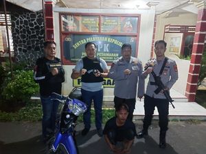 Pelaku Begal Bersenpi di OKI Diringkus Polisi, Satu Lagi Masih Diburu