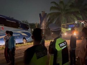 Kronologi Bus ANS Terguling di Batanghari, Sopir Diduga Mengantuk