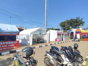 Pemudik bisa Istirahat di Polsek Sepanjang Jalur Ciamis Pemudik bisa Istirahat di Polsek Sepanjang Jalur Ciamis
