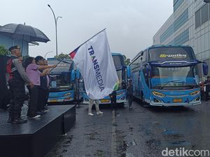 Mudik Asyik Transmedia Berangkatkan 415 Peserta ke Jateng, DIY dan Jatim