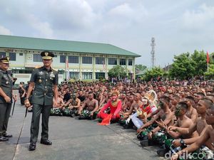 616 Prajurit Lulus Pendidikan Pertama Bintara TNI AD di Rindam Udayana