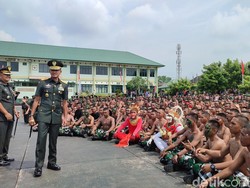 616 Prajurit Lulus Pendidikan Pertama Bintara TNI AD di Rindam Udayana