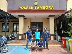 Polsek Tambora Bekuk 3 Pelaku Curanmor, Sita Soft Gun hingga Kunci Letter T