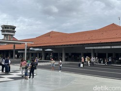 Terminal Domestik Bandara Ngurah Rai Ramai H-1 Nyepi