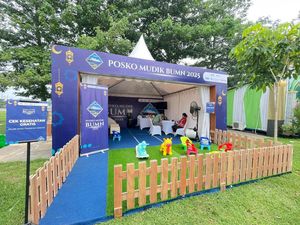 BRI Bangun Posko Mudik BUMN di Bandara dan Rest Area Jalan Tol BRI Bangun Posko Mudik BUMN di Bandara dan Rest Area Jalan Tol